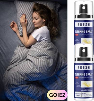 GOIEZ Fresh Spray Fresh Sleeping Spray Sleep Wave - Calming Wave To Relax ( Pack Of 2).