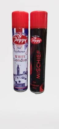 Poppy PERFUME Spray WHITE LONDON & MISCHIEF