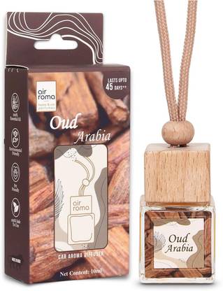 Airroma Oud Arabia Car Freshener Diffuser Long Lasting Hanging Car Perfume, Lasts Up to 45 Days