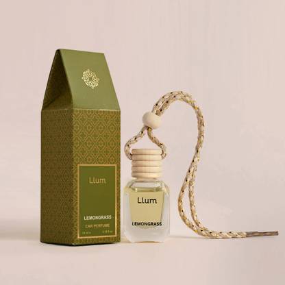 Llum Lemongrass Hanging Car Air Freshener Luxury, Organic Toxin-Free Diffuser Car Freshener Diffuser Lemongrass Hanging Car Air Freshener Luxury, Organic Toxin-Free Long Lasting Car Freshener Diffuser (10 ml)