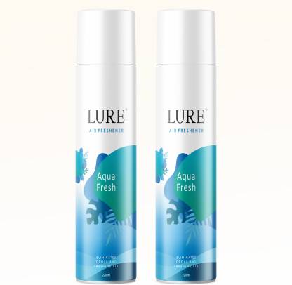lure Luxury Aqua Fresh Room Air Freshner Perfect For Home & Office Use 220 Ml Each Spray Luxury Aqua Fresh Room Air Freshner Perfect For Home & Office Use 220 Ml Each