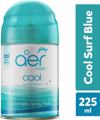 Godrej cool, surf, blue Car Freshener Refill, Automatic Spray, Spray BL1