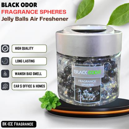 SRPHERE New Passion Fragrance Spheres Jelly Balls Red Air Freshener for Car and Home Diffuser Natural and Elegant, B-K-ice Fragrance