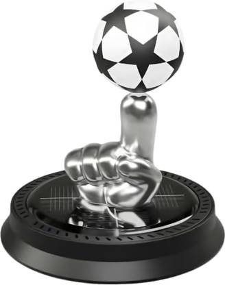 GlowMyst ® Football On Finger Solar Car Dashboard Perfume Diffuser Football On Finger