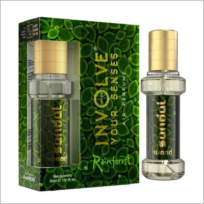 Involve Rainforest Sandalwood Spray Car Air Perfume | Car Freshener Spray Fine Fragrance Car Scent Air Freshener | Car accessories interior | Long-lasting fragrance | Car perfume��(30 ml)