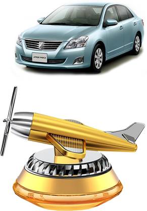 YUNEIK Car Air Freshner Diffuser CAT-P Gold Plane Car Solar Y589