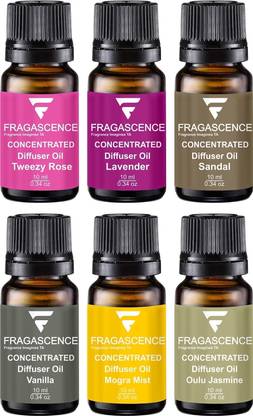 Hriday Rose, Lavender, Mogra, Jasmine, Vanilla, Sandal Aroma Oil, Diffuser, Potpourri, Diffuser Set, Refill, Automatic Spray, Aroma Oil Aroma Oil for Vaporize