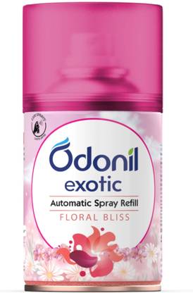 Odonil Floral Bliss Automatic Spray Exotic Automatic Spray Refill - 225ml | Floral Bliss | 2x Long Lasting