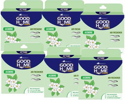 Good Home Jasmine Air Freshener Use ( Bathrooms , cupboards , suitcase , store racks) Car Freshener Spray Jasmine Air Freshener-50 Gm