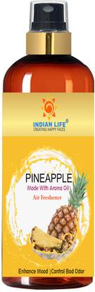 indianlife Pineapple scented refresh mood spa relaxing air freshener remove bad odour Spray, Aroma Oil Room freshener