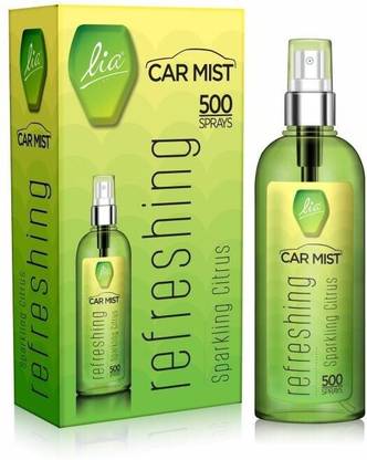 Lia Sparkling Citrus Car Freshener Spray Car Mist