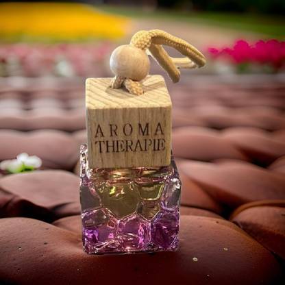 WINKCART Essential Perfume Hanging Glass Bottle Moksh for car home Diffuser Set, Refill Air Freshener Car Reed Diffuser Pendant 10ml