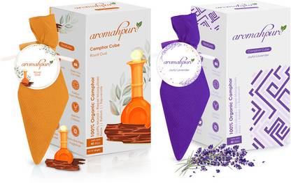 Aromahpure Camphor Cube (Lavender+Royal Oud) Blocks Camphor Cube