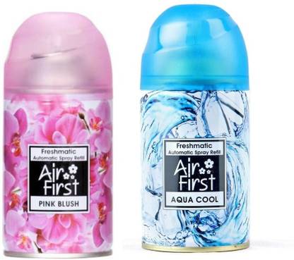 Air first Blush Pink, Aqua Cool Refill Automatic Refill Combo Blush Pink Aqua Cool