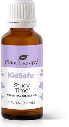 Plant Therapy Floral Study Time Essential Aroma Oil KidSafe Study Time Essential Oil Blend for Focus, Mind Calming,