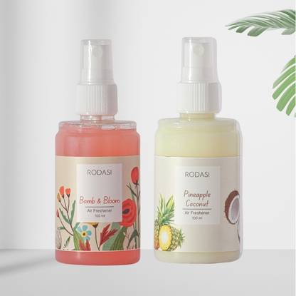 RODASI BOMB AND BLOOM PINEAPPLE COCONUT Car Freshener Spray RODASSSS_FBBPC100ML