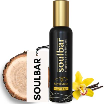 SOULBAR Royal Musk Luxury Car Perfume Freshener Spray Royal Musk