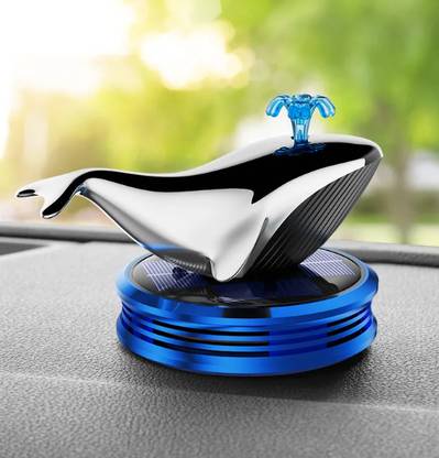 WLEWORLDLOOKENTERPRISES Blue Whale Car Perfume In Aromatherapy Whale Model Natural Luxury Car Solar Diffuser Aromatherapy Whale Model Natural Luxury Car Solar Air Freshener