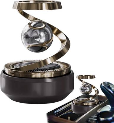 Dwiza Enterprise Assorted Fragrance Refill, Diffuser, Automatic Spray, Aroma Oil Solar Rotating Car Perfume - Dashboard Perfume Lasting Fragrance