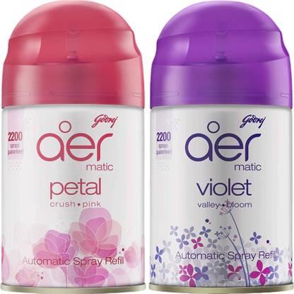 Godrej Aer PETAL, VIOLET Refill Aer Matic Refill GJ,RS,PPL