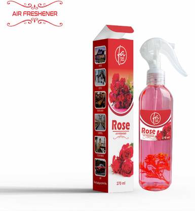 Fresh Aura Rose Car Freshener Spray Rose Air Freshener Spray Pack of 2