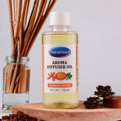 TetraClean Aroma Diffuser Oil I Aromatherapy & Skincare I Bath Essentia Oil I Sandalwood Aroma Oil Aroma Oil