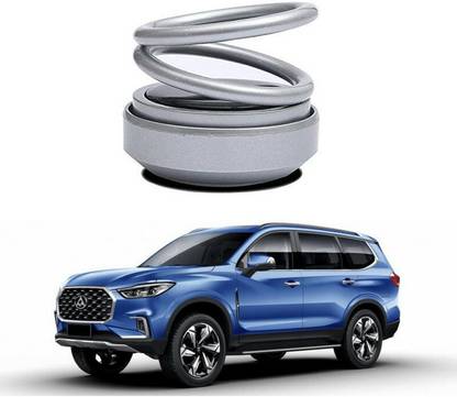 YUNEIK Car Solar Air Freshner Automatic 360° Rotating Diffuser Car-Grey-Rotating-Freshner-GR420
