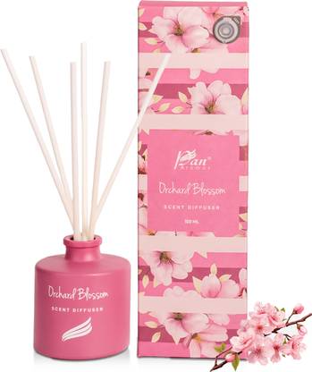 Pan Aromas Orchard Blossom Crystal Collection - Reed Diffuser Set Orchard Blossom Crystal Collection - Reed