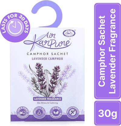 Cycle Pure Air Karpure Camphor Sachet Lavender Fragrance Potpourri Sachet
