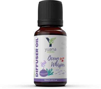 Yuana Ocean Diffuser Aroma OCEAN WHISPER Diffuser Oil | For all types of Diffuser Aromatherapy| For Home, Office, Gym Use | Pure and Natural