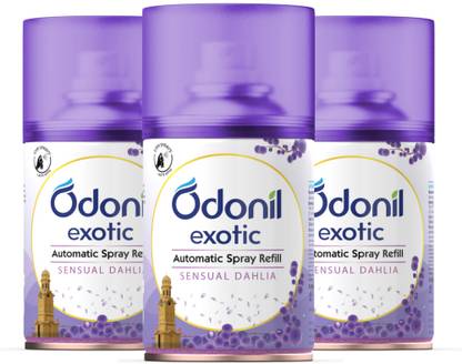 Odonil Sensual Dahlia Automatic Spray Exotic Automatic Spray Refill - 225mlx3 | Sensual Dahlia | 2x Long Lasting