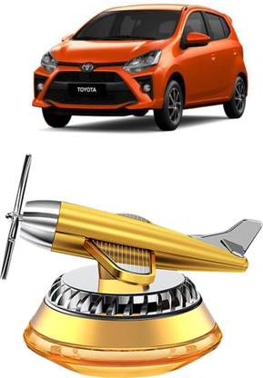 YUNEIK Car Air Freshner Diffuser CAT-P Gold Plane Car Solar Y601