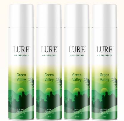 lure Luxury Green Valley Room Air Freshner Perfect For Home & Office Use 220 Ml Each Spray Luxury Green Valley Room Air Freshner Perfect For Home & Office Use 220 Ml Each