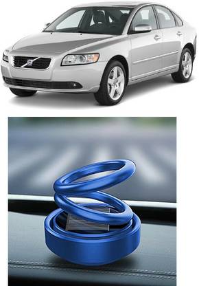 YUNEIK Car Solar Air Freshner Automatic 360° Rotating Diffuser Car-Blue-Rotating-Freshner-BL622