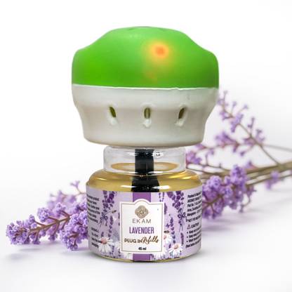 Ekam Lavender Automatic Spray Scented Air Freshener Plug-in Kit