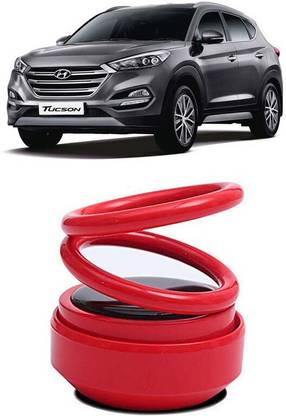 Dvis Orange Car Freshener Diffuser Car Air Freshener Solar Rotating Perfume D-1648