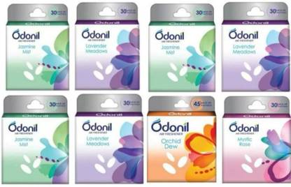 Odonil lavender,, misty rose, jasmine, orchid dew Blocks pack of 8