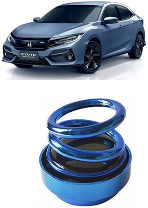 Dvis Aqua Car Freshener Diffuser Car Air Freshener Solar Double Ring Fragrance Diffuser D-1816