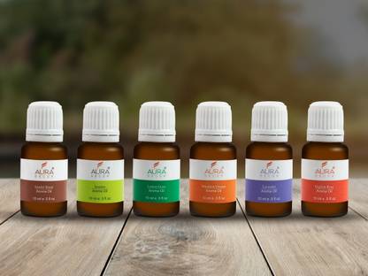 AuraDecor Rose, LemonGrass, Lavender, Jasmine, Sandalwood, Lemon Aroma Oil Aromatheraphy OIl