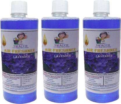 swacch Lavender Air Freshner (500ML) (Pack of 3) Refill AF0012