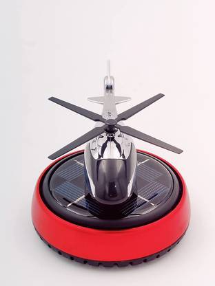 LAVITRA New Helicopter Solar Car Air Freshener Interior Decoration Dashboard Perfume Car Freshener Diffuser Trending New Helicopter alloy Solar Car Air Freshener Aromatherapy Car Interior Decoration Accessories Perfume Diffuser