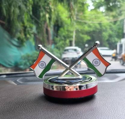 Iris Grape ® Indian Flag Solar Auto Ornament Solar Car Freshener Luxury Car Perfume Car Freshener Diffuser ® Indian Flag Solar Auto Ornament Solar car air freshener luxury car perfume diffuser