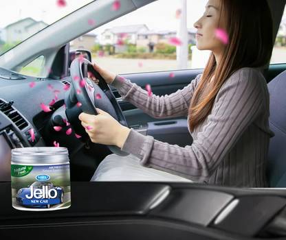 Sameili ™JELLO New Car Fragrance Natural Fresh Cupholder Car Freshener Diffuser Car Fragrance perfume Car Interior, Decoration Perfume