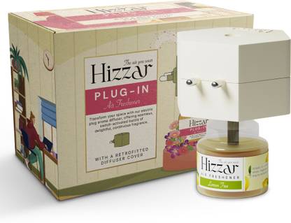 Hizzar Lemon Tree Plug-in Diffuser Kit | Long-Lasting Essential Oil Scent Diffuser Set Lemon Tree Plug-in Diffuser