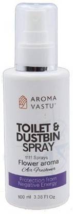 AROMA VASTU Lime, Flowery smell, Ornage Spray Aroma Toilet and Dustbin Spray