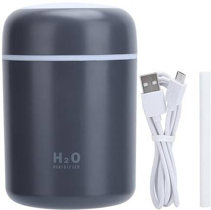 WLEWORLDLOOKENTERPRISES ™ H2o Humidifier Colorful USB Light Personal Car,Office Room, Bedroom Spray H2o Humidifier Colorful Cool Mini Humidifier, USB Personal Desktop Humidifier for Car, Office Room, Bedroom