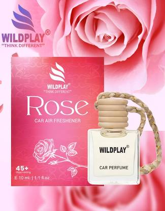 Wildplay Rose Hanging Car Pod Perfume Car Freshener Diffuser Hanging Car Perfume