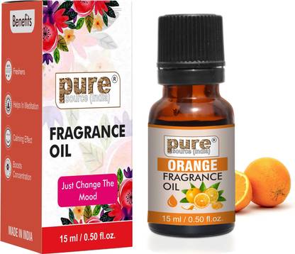 LANDSLIDE Home Fragrance Best for Aromatherapy, Used in Diffusers, Candles, Soaps (Orange) Aroma Oil PSI-AROMAOIL-ORANGE15ML-NEW