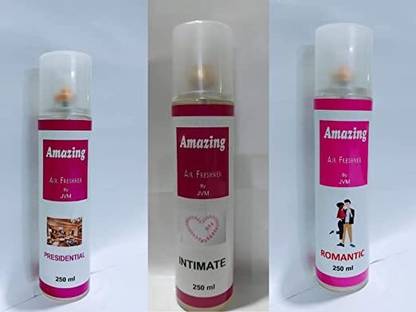 Jvm International Presidential, Intimate And Romantic Air Freshener Spray Spray Presidential, Intimate And Romantic Air Freshener Spray (Pack Of 3)