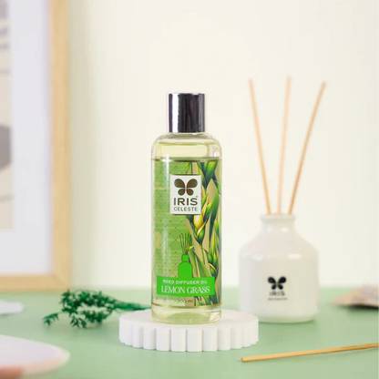 IRIS Celeste Lemon Grass Reed Diffuser Aroma Oil ICRD0195LG